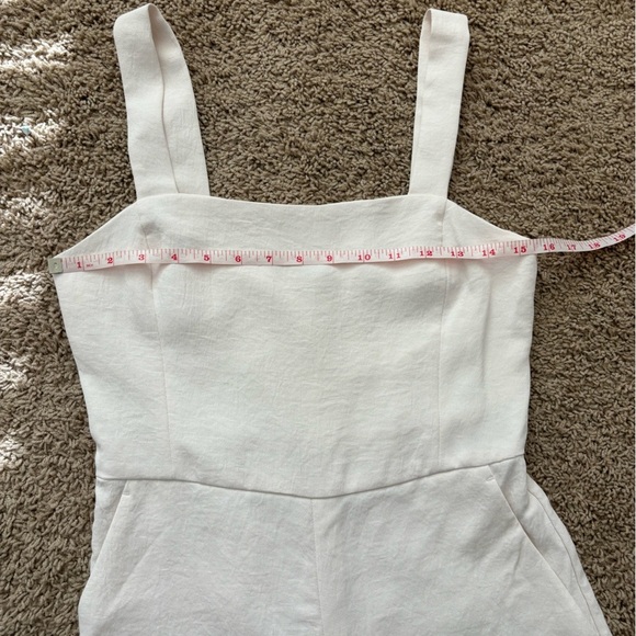 Wilfred Aritzia Picard White Square Neck Jumpsuit - Picture 7 of 13